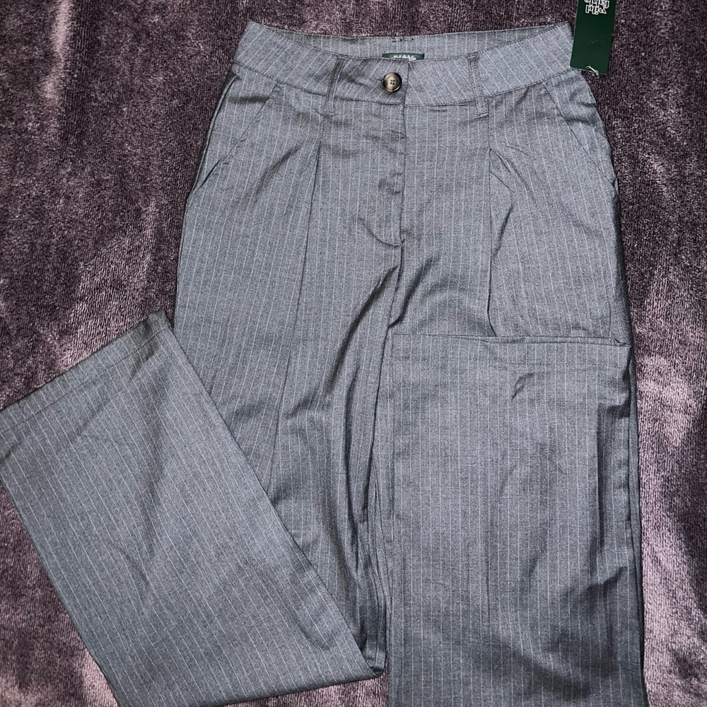 Wild Fable pinstripe pleated trouser